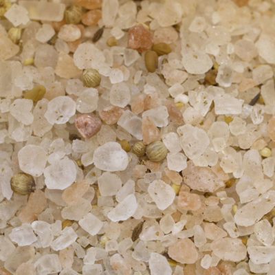 Salt diamond with Himalayan pink roasted spices