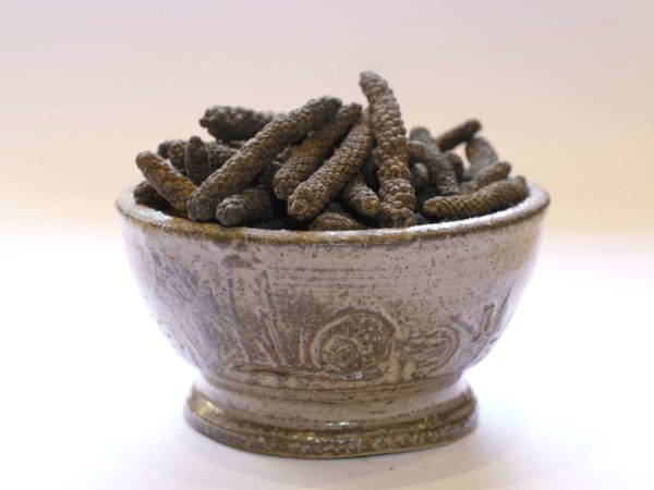 organic long pepper India piper longum