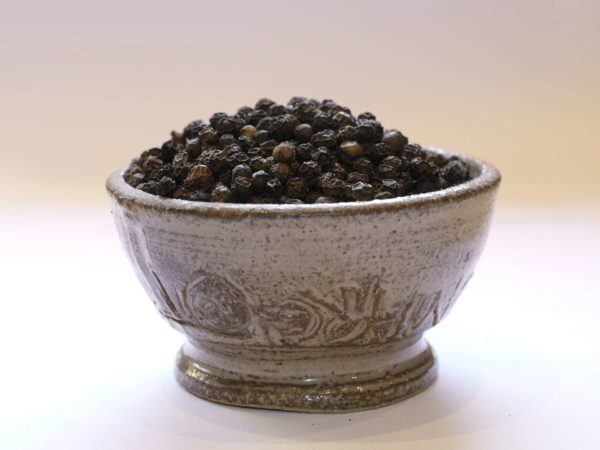 Organic black pepper piper nigrum