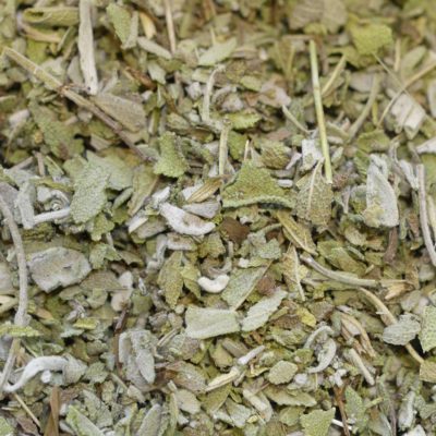 Organic rabbit salvia leaves antiseptic