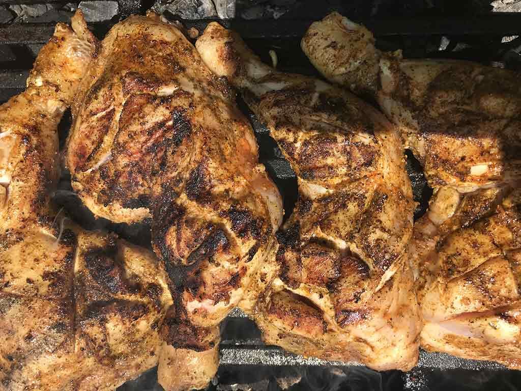 US barbecue spiced chicken