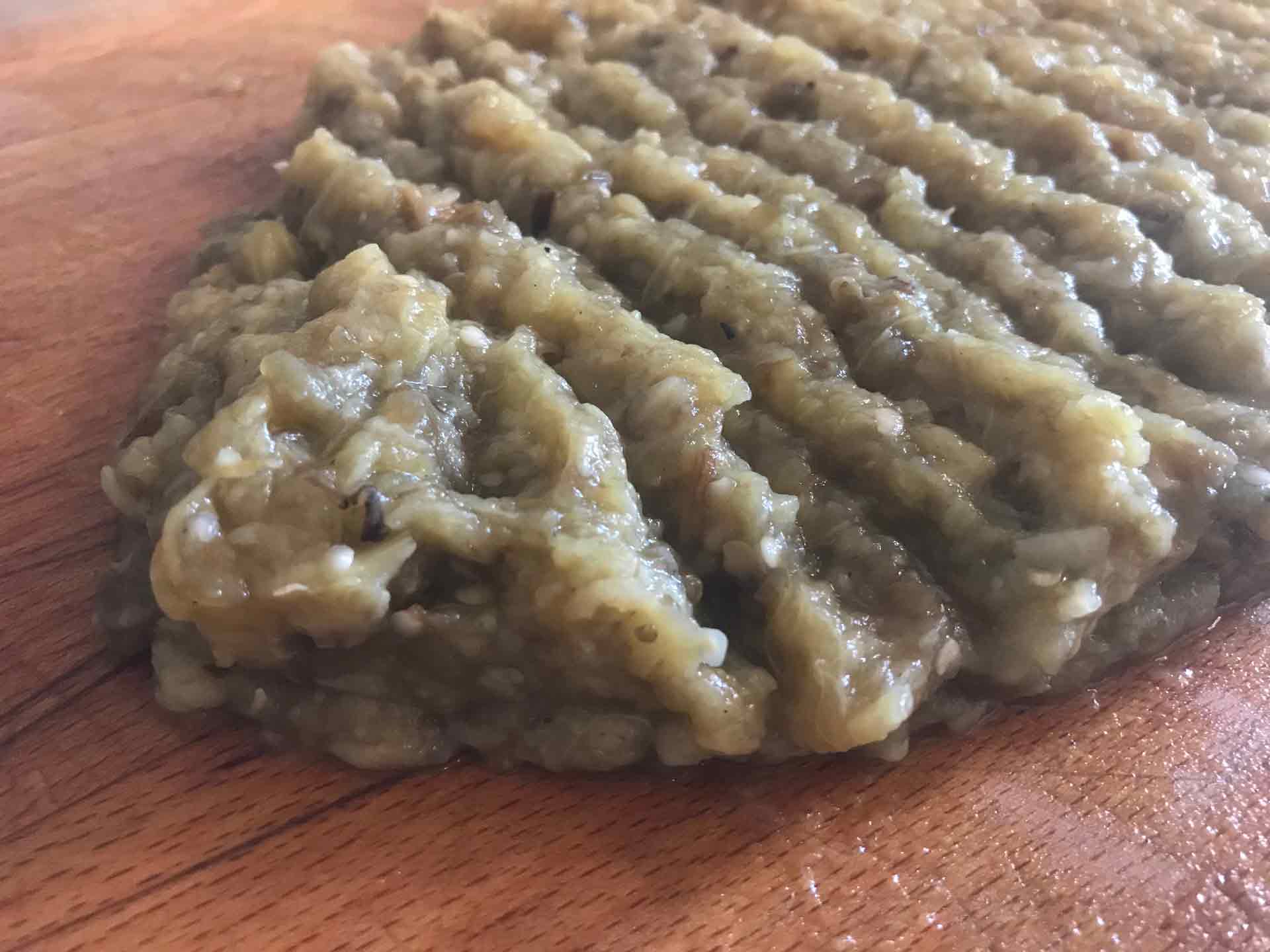 Caviar d’aubergines gros sel aux épices grillées Place des Epices