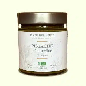 Pâte de pistache bio 100% pure