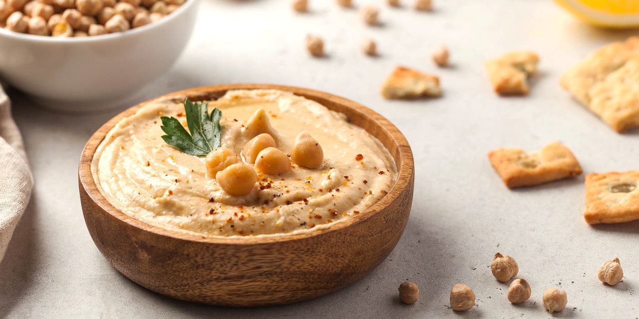 Houmous crémeux au Tahini Artisanal Bio ► Place des Epices Houmous crémeux au Tahini Artisanal Bio