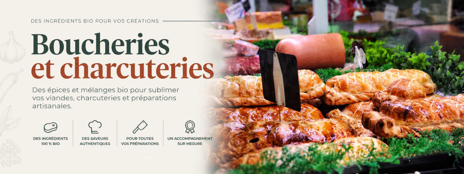 épices bio pour bouchers et charcutiers