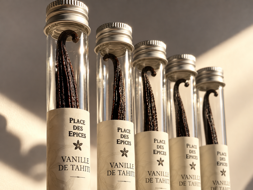 Vanille de tahiti ► Place des Epices Gousse de vanille de tahiti
